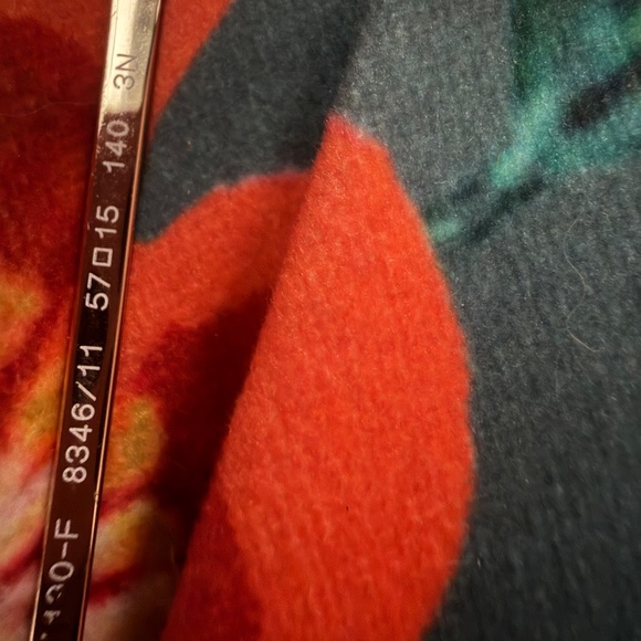 Tiffany & Co. Blue and Gold Glasses with Black Accents TF1130 Eyeglasses - Picture 5 of 5